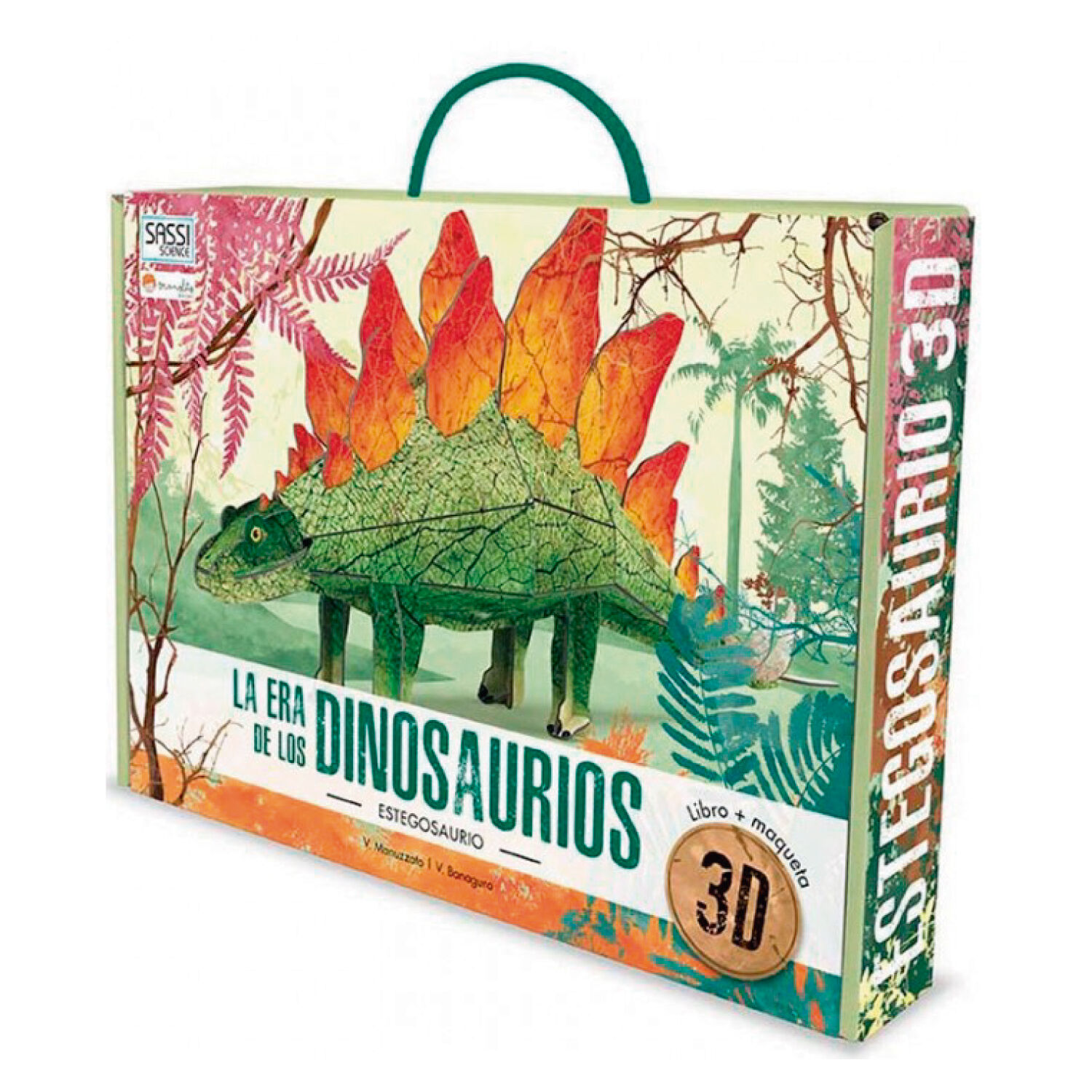 Libro Mas Maqueta La Era De Los Dinosaurios. Estegosaurio image number 0.0