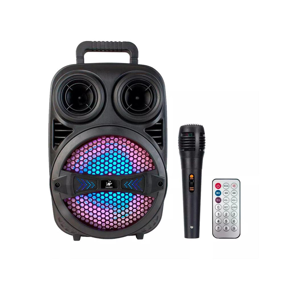 Parlante Karaoke Bluetooth Con Micrófono Control Remoto image number 2.0