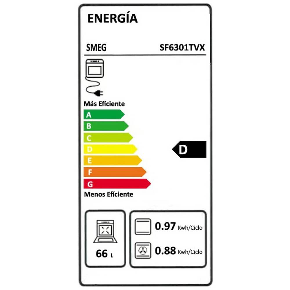 Horno Smeg Classica 60 Modelo Sf6301tvx image number 6.0