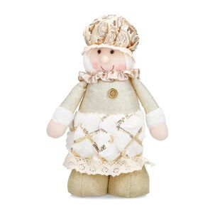 Adorno De Navidad Casaideal Dorado