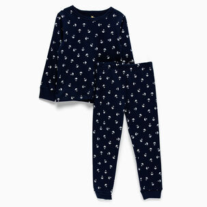 Pijama Azul Anclas Algodón Peruano