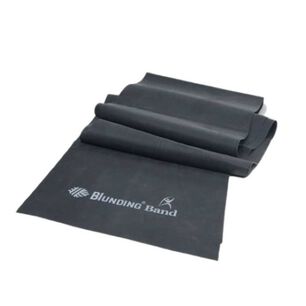 Banda El&aacute;stica Para Ejercicio (sachet 1,5 Mts) - Blunding Color Negro
