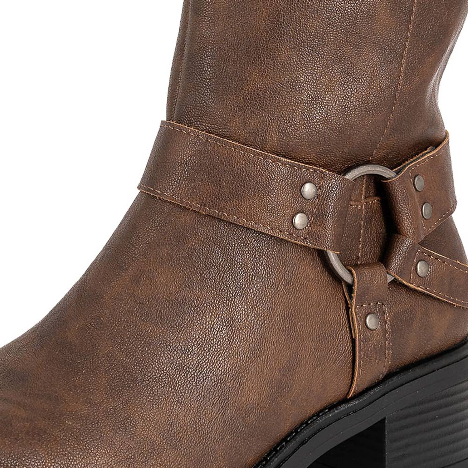 Bota Biker Larga Jessa Cafe Alquimia image number 4.0