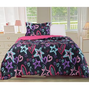 Plumón Casaideal Kids Stars 15p / 1.5 Plazas