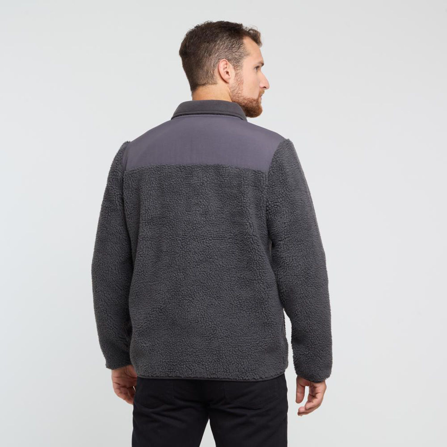 Poler&oacute;n Bloque Color Regular Cuello Alto Hombre Herald image number 3.0