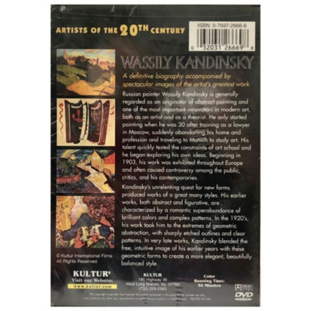 Wassily Kandinsky - Artists Of The 20th Century | Dvd image number 1.0