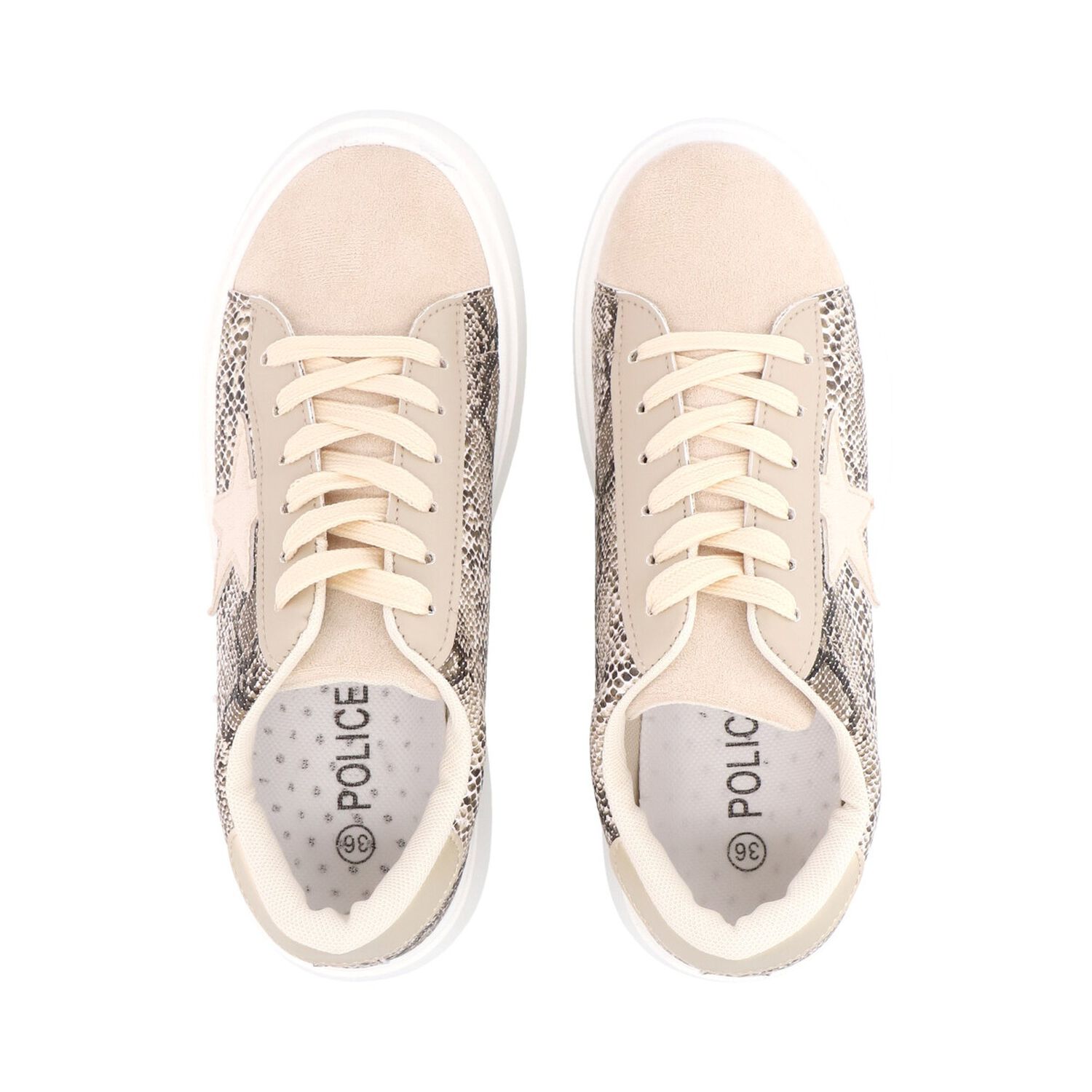Zapatilla Urbana Mujer Reptil Star Police image number 2.0