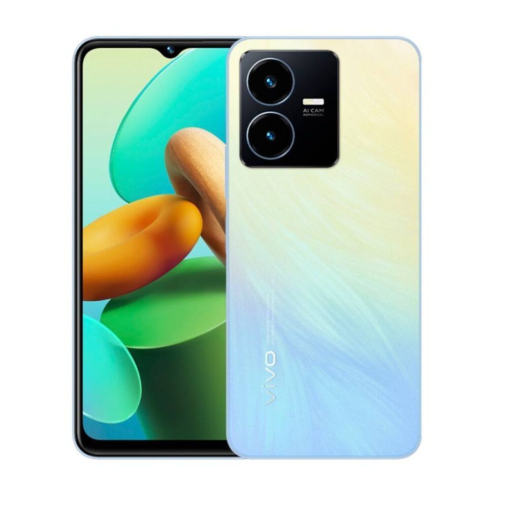 Smartphone Vivo Y22s 128gb Summer Cyan Reacondicionado image number 2.0