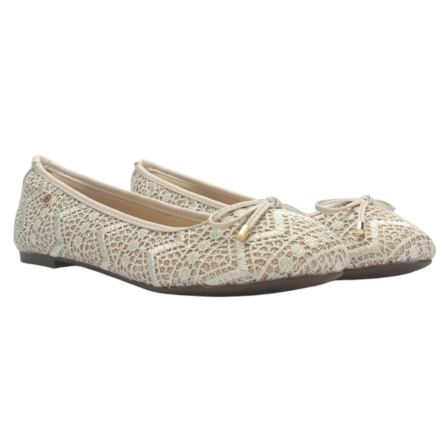 Ballerina Mujer Chalada Nathan-27 Dorado Casual image number 6.0
