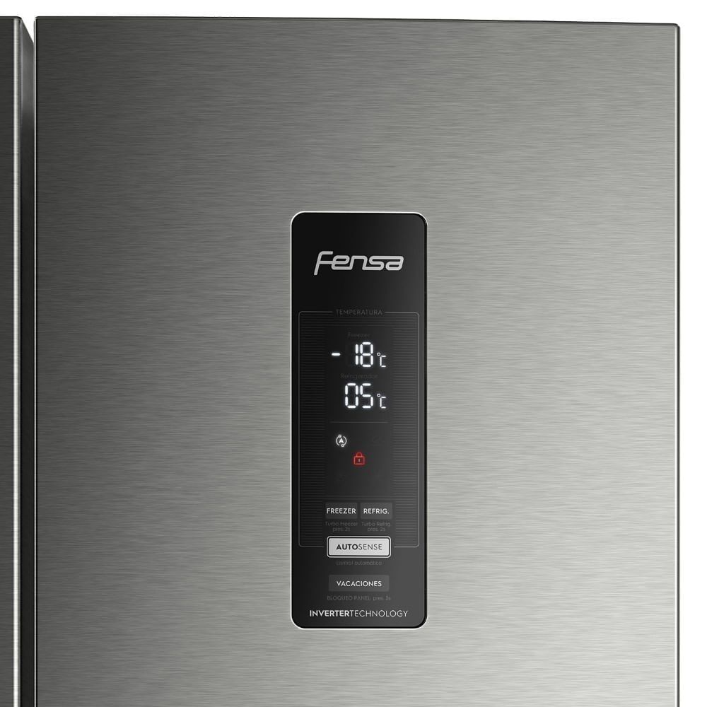 Refrigerador Fensa 401l No Frost 4 Puertas Inverter Dq79su image number 7.0