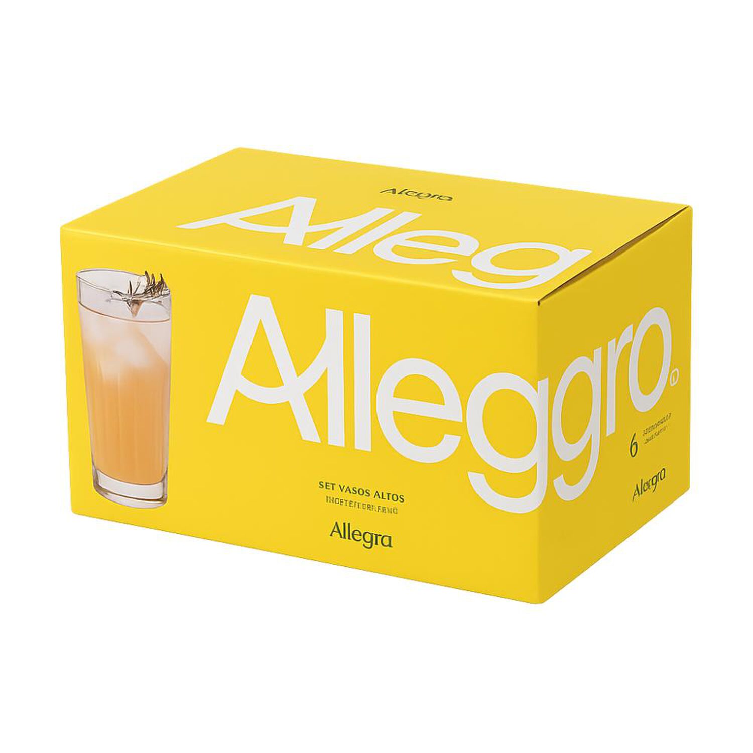 Set De Vasos Cristar Chicago / 6 Piezas / 6 Personas image number 0.0