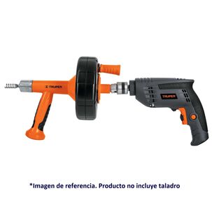 Destapador De Ca&ntilde;er&iacute;a Con Mango 7.6mts - Truper