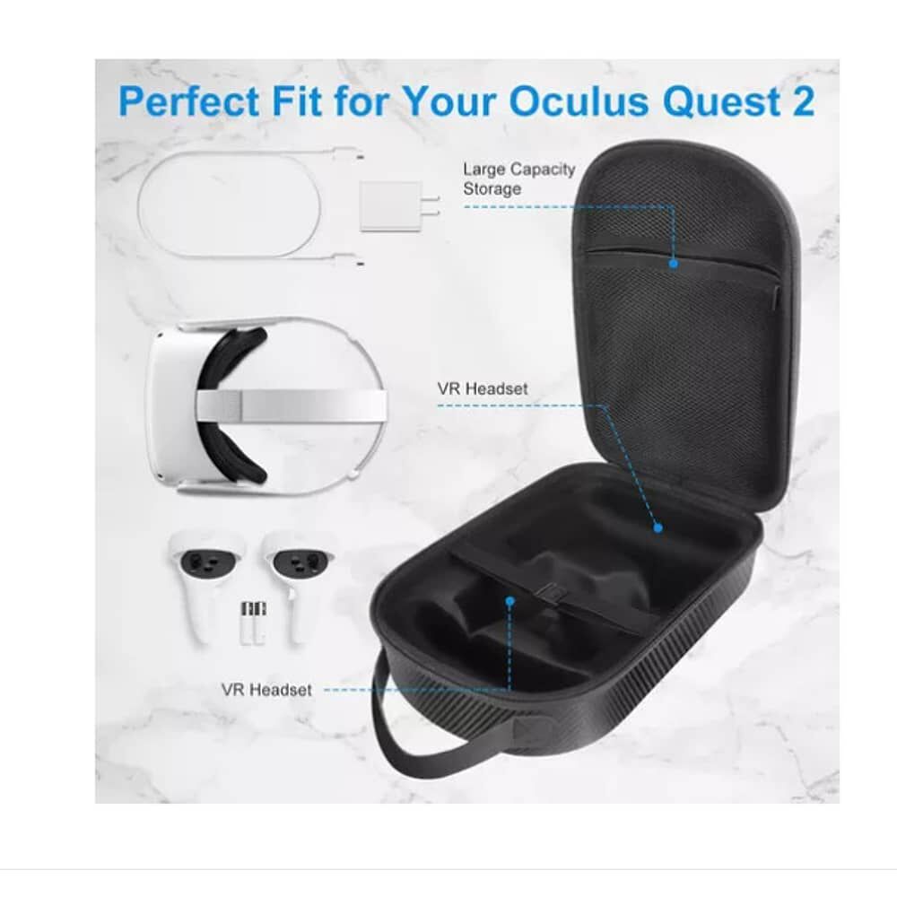 Bolso Antigolpes Transporte Fibra Para Meta (oculus) Quest 2 image number 4.0