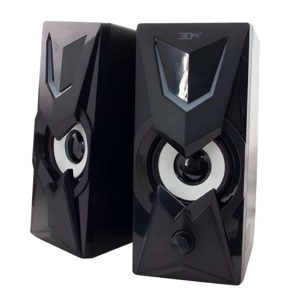 Parlantes Gamer 3dfx Full Rgb Deep Bass Usb 2.0 / Aux 3.5mm image number 3.0