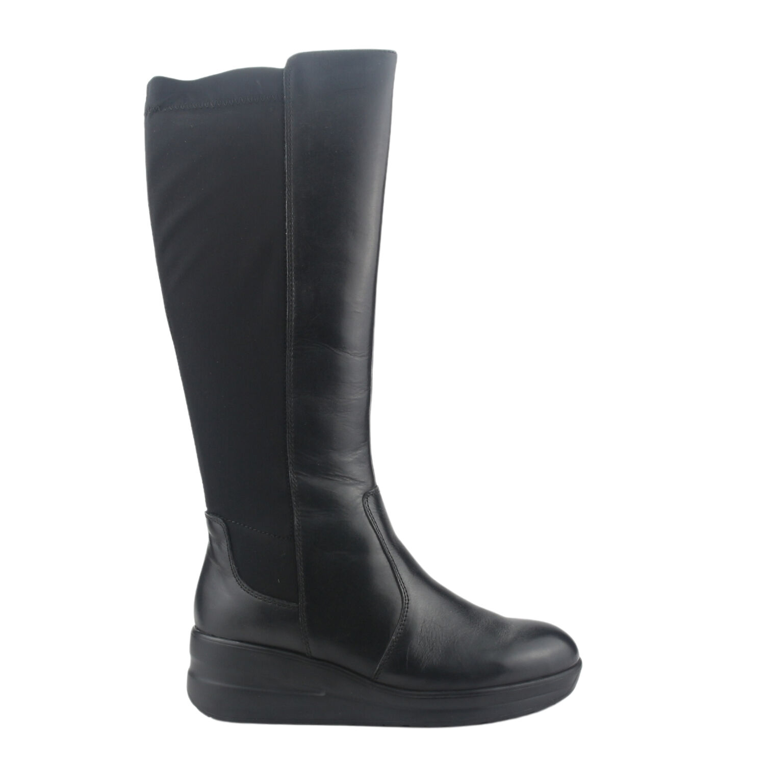 Bota De Cuero Chalada Mujer Rocky-1 Negro Casual image number 0.0