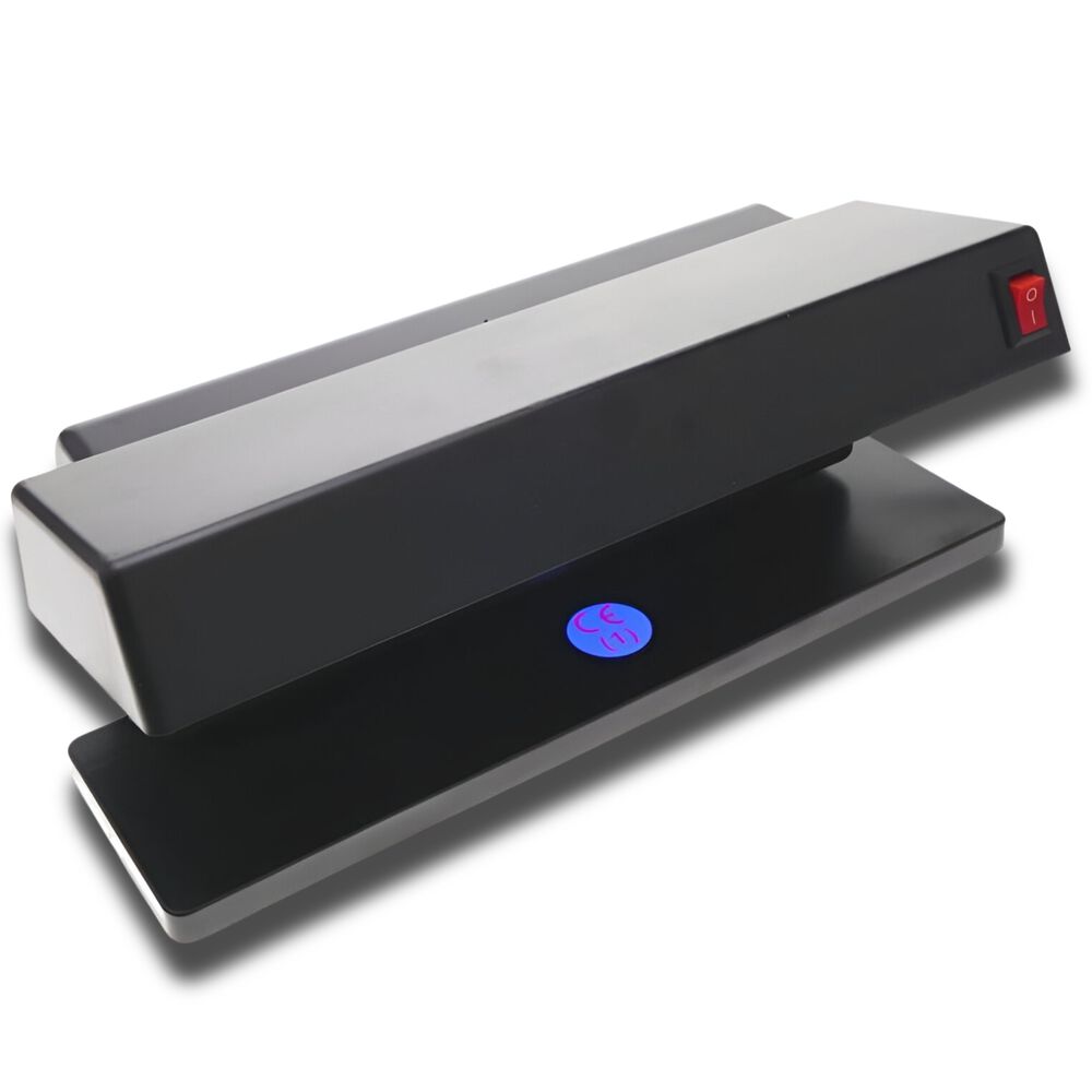 Detector De Billetes Falsos Con Doble Luz Ultra Violeta 6w image number 0.0