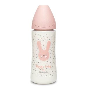 Mamadera Premium 360ml Hygge Rabbit Rosado