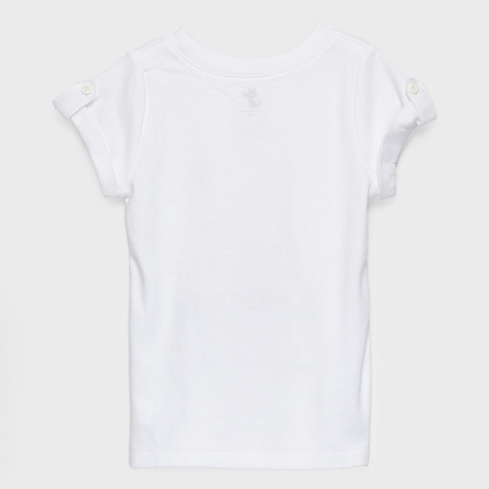Polera Blanca Paris Algodón Peruano image number 1.0