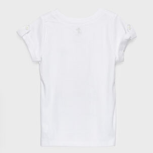 Polera Blanca Paris Algodón Peruano