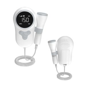 Monitor Fetal Doppler Latidos Coraz&oacute;n Ysl505 Gris Lubabycas