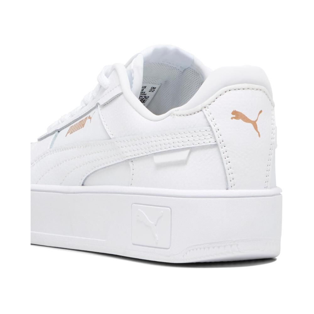 Zapatilla Urbana Mujer Puma Carina Street Jr Blanco image number 3.0