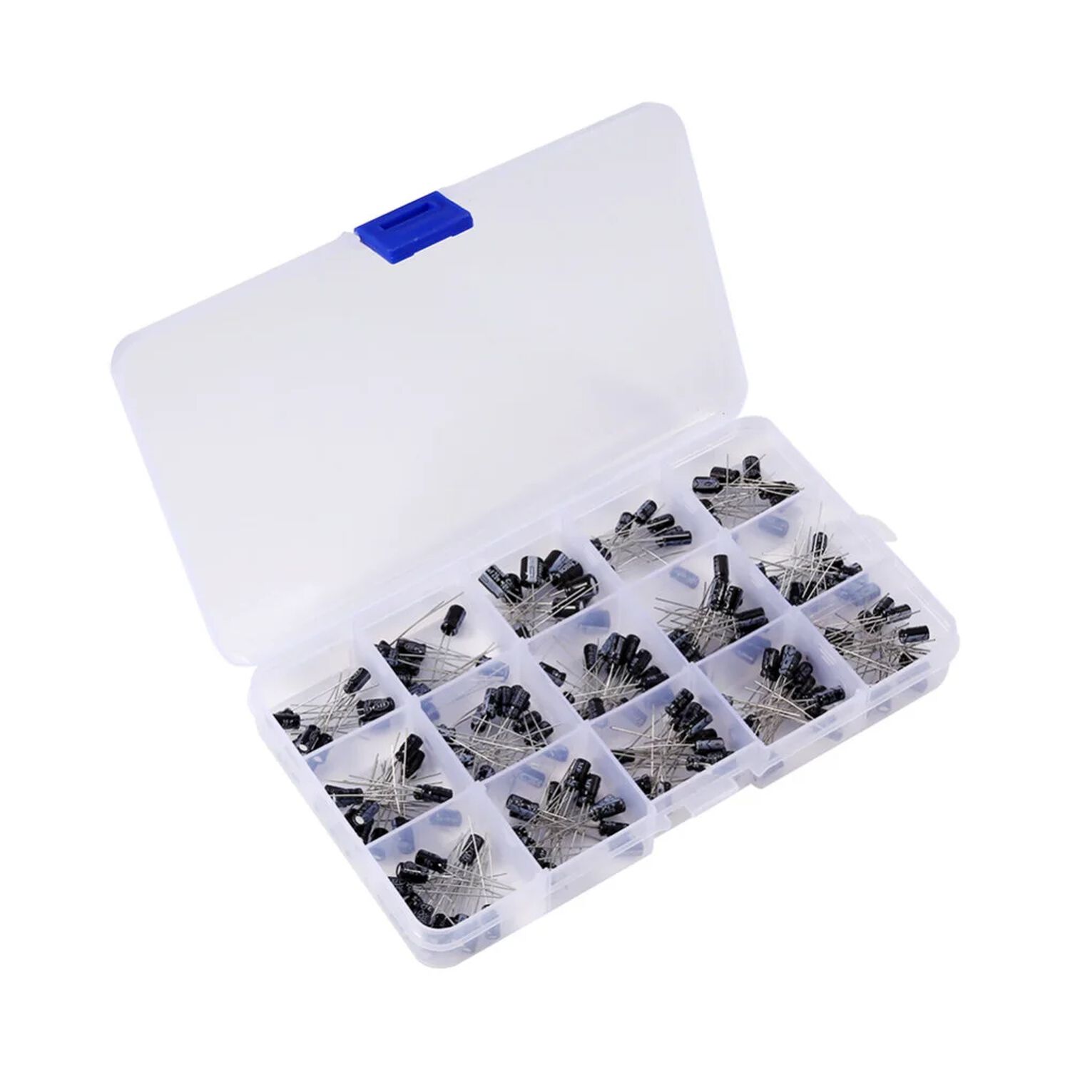 Pack De Capacitores Electroliticos 200 Piezas image number 0.0