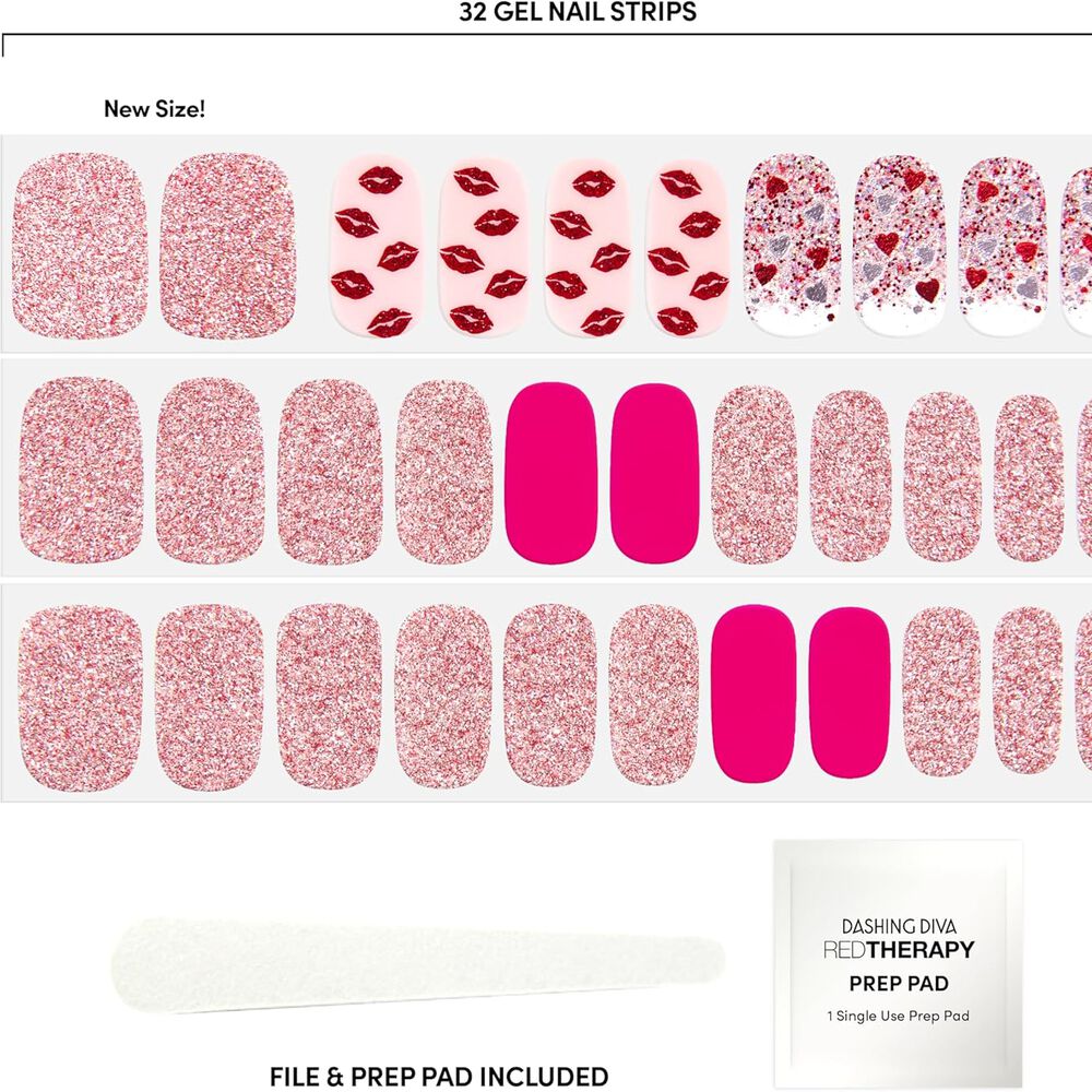 Uñas Adhesivas Gloss Ultra Shine Gel Kiss image number 1.0