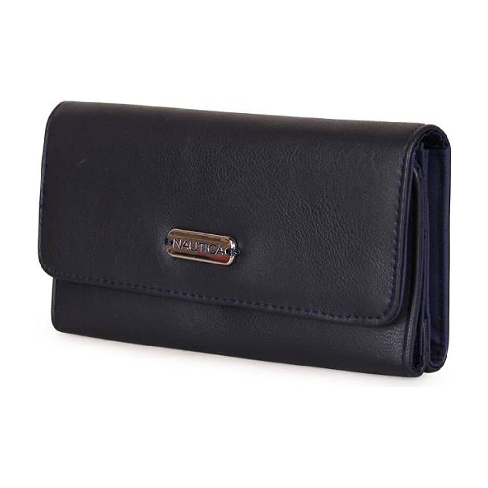 Billetera De Mujer Angola Azul Nautica image number 2.0
