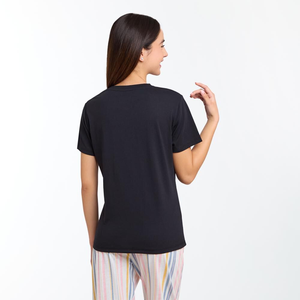 Polera De Pijama Manga Corta Mujer Freedom image number 3.0