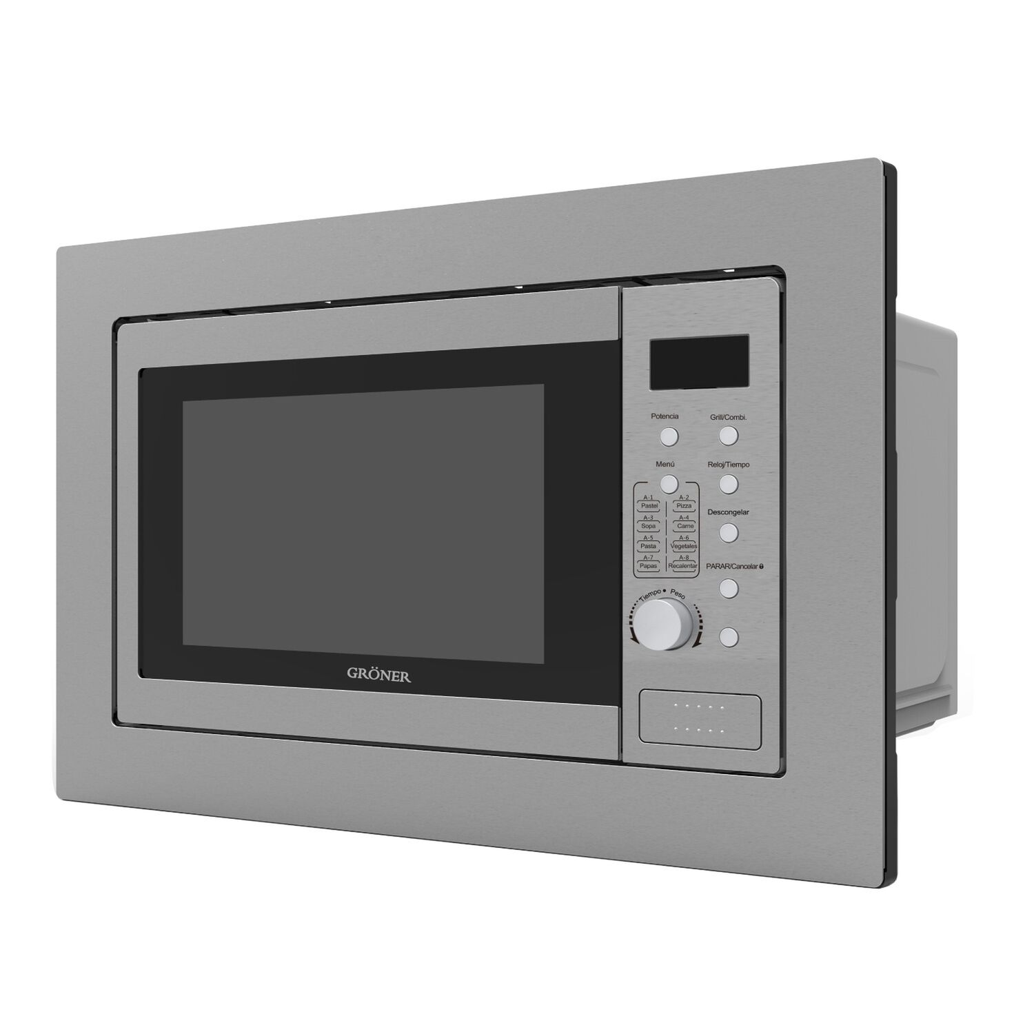 Horno Microondas Empotrable Acero Inoxidable 25l image number 2.0