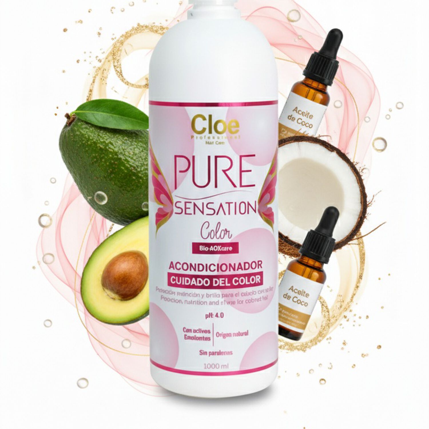 Acondicionador Pure Sensation Color Cloe 1000ml image number 1.0