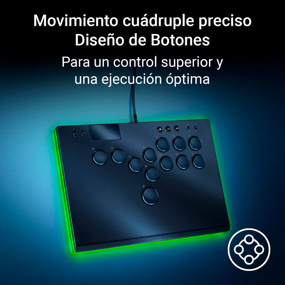 Control Joystick Arcade Razer Kitsune Para Ps5 Y Pc image number 9.0