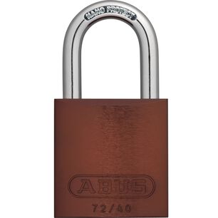 Candado Abus Serie 72 40mm Aluminio Macizo