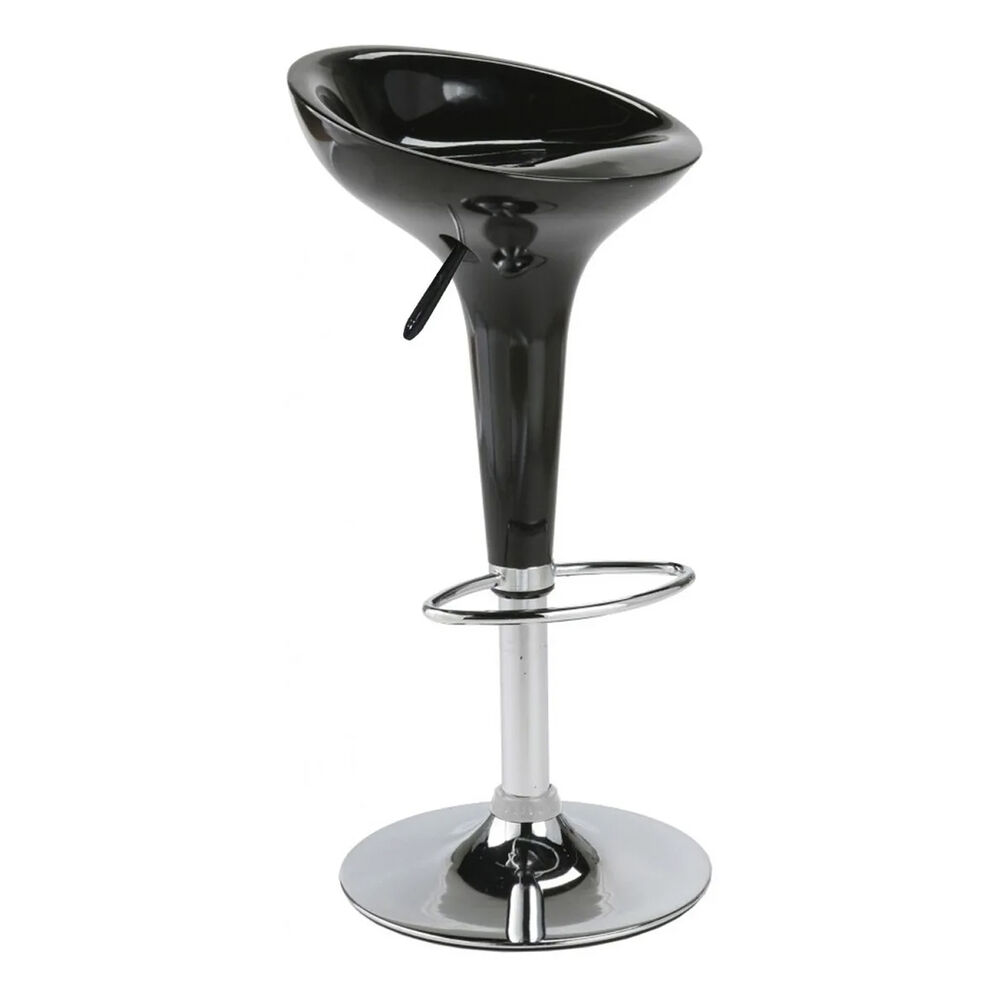 Pack 2 Pisos De Bar Regulables Estilo Retro Negro image number 4.0