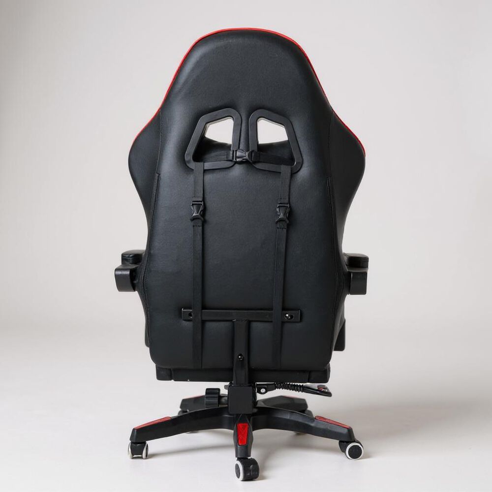 Silla Gamer Reclinable - Color Rojo image number 4.0