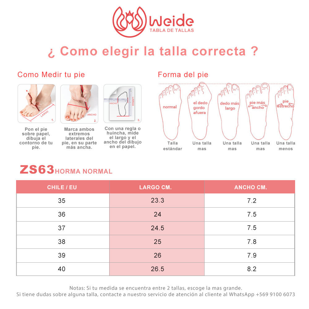 Botin Casual Mujer Eco Cuero Moda Vintage Formal Weide Zs63 image number 3.0