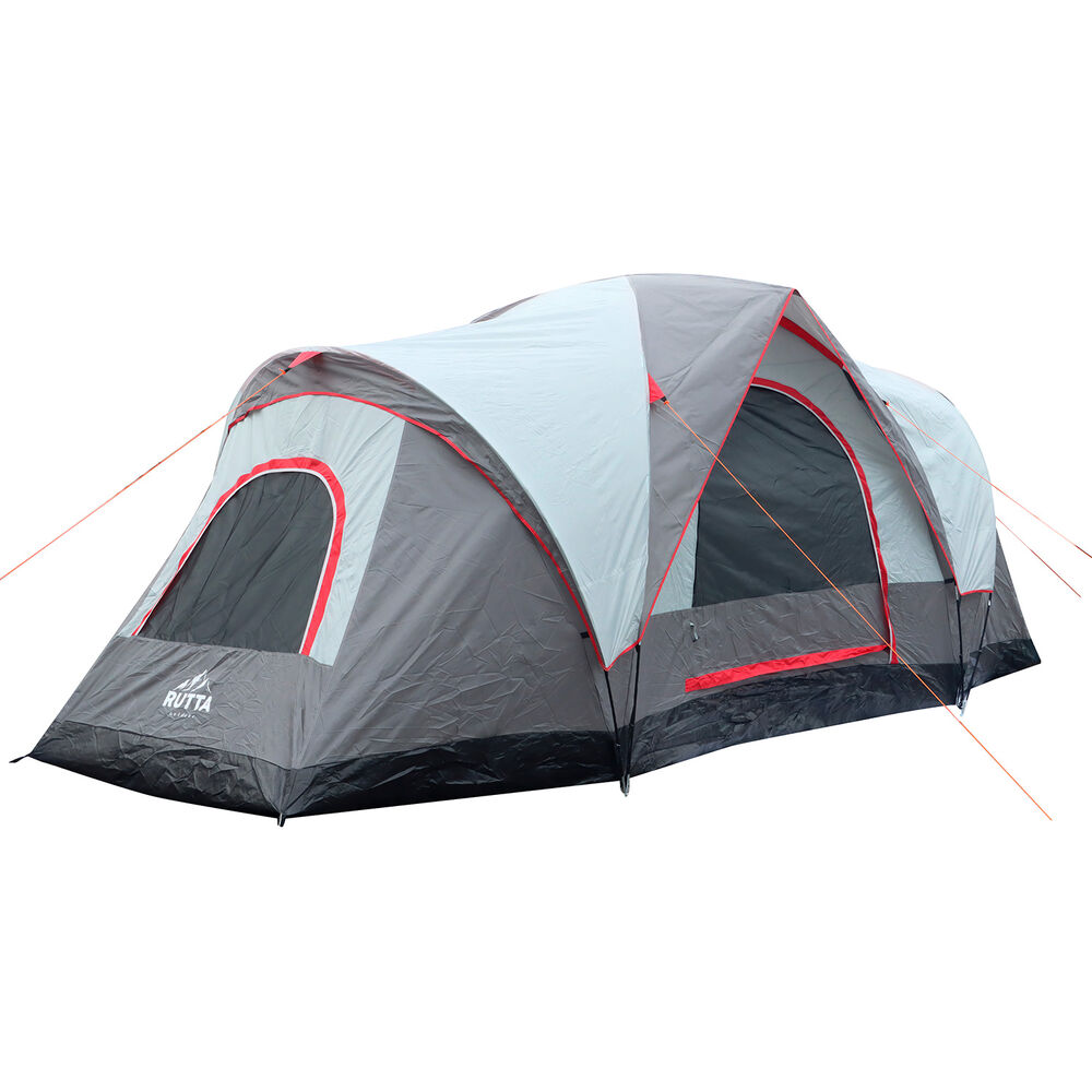 Carpa 10 Personas Camping Outdoor Gris image number 0.0