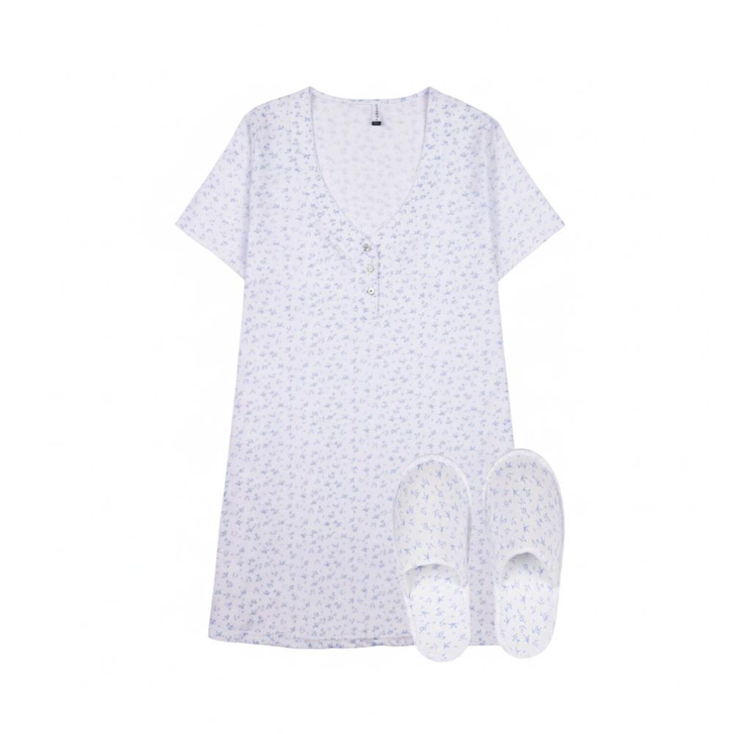 Camisola Mujer Lesage + Pantuflas image number 0.0