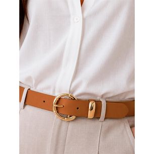 Cintur&oacute;n Mujer Dana Camel Carven