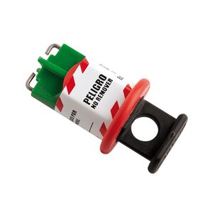 Bloqueo De Breaker El&eacute;ctrico Verde De 11 Mm