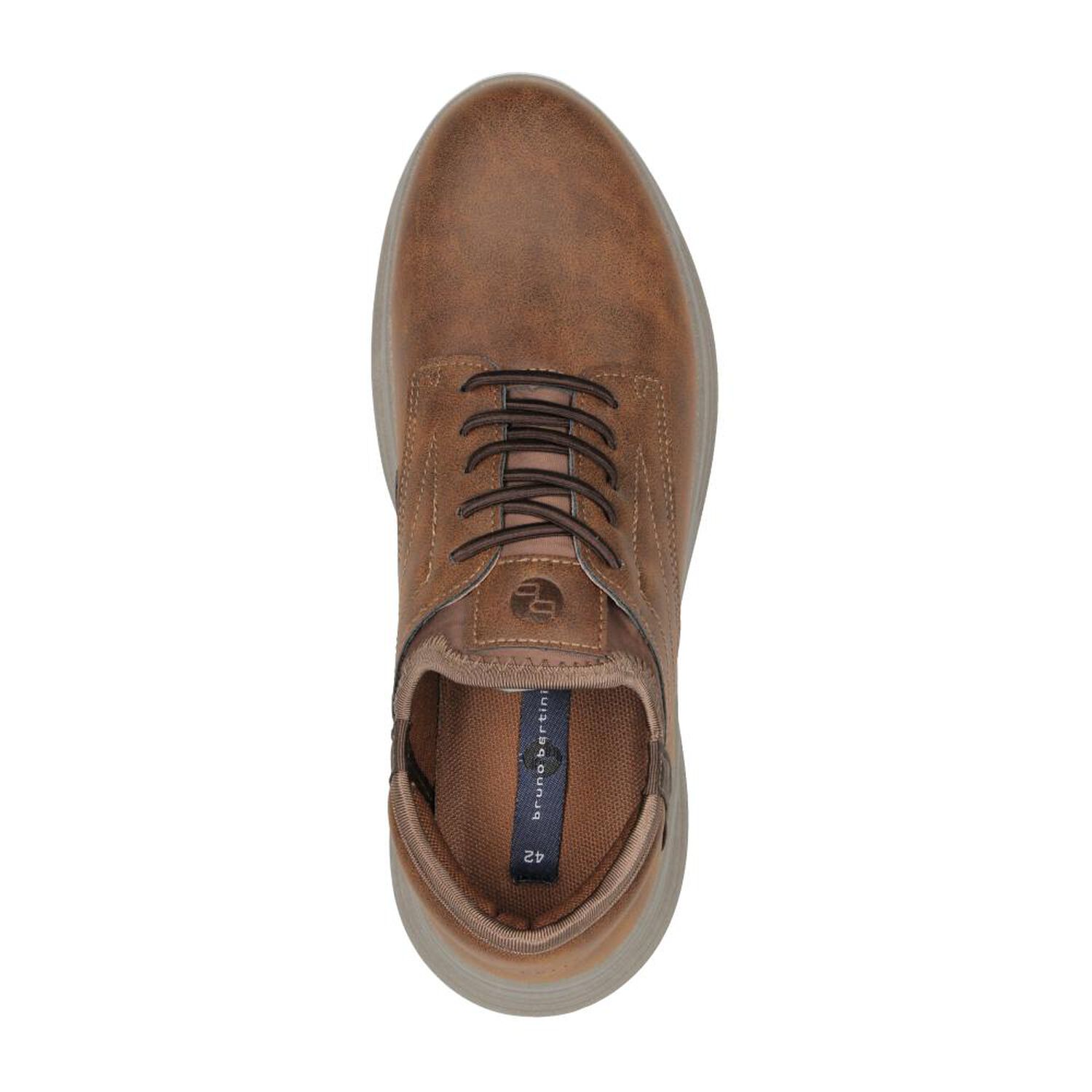 Zapato Casual Hombre Bruno Bertini Brown image number 4.0