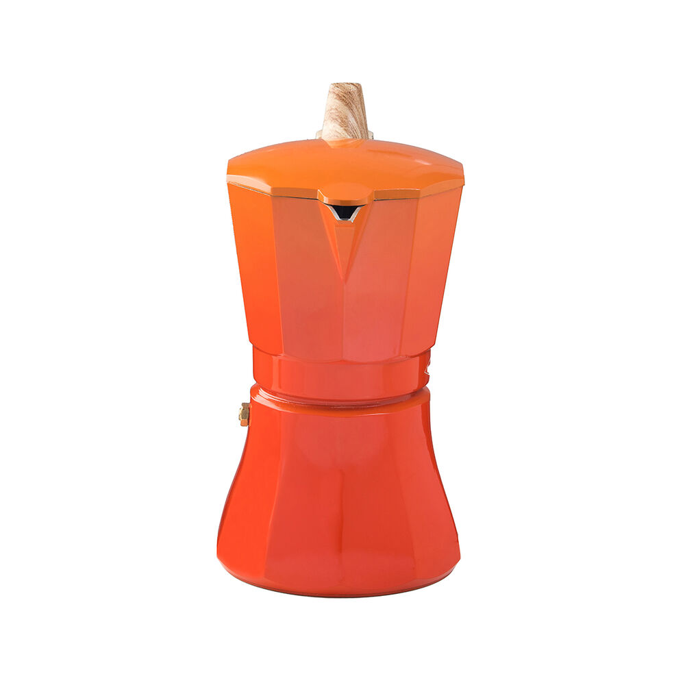 Cafetera Italiana Induccion Petra Orange 9 Tazas Oroley image number 1.0