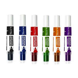 Set Plumones, Marcadores Recargables + Recargas. Lavoro