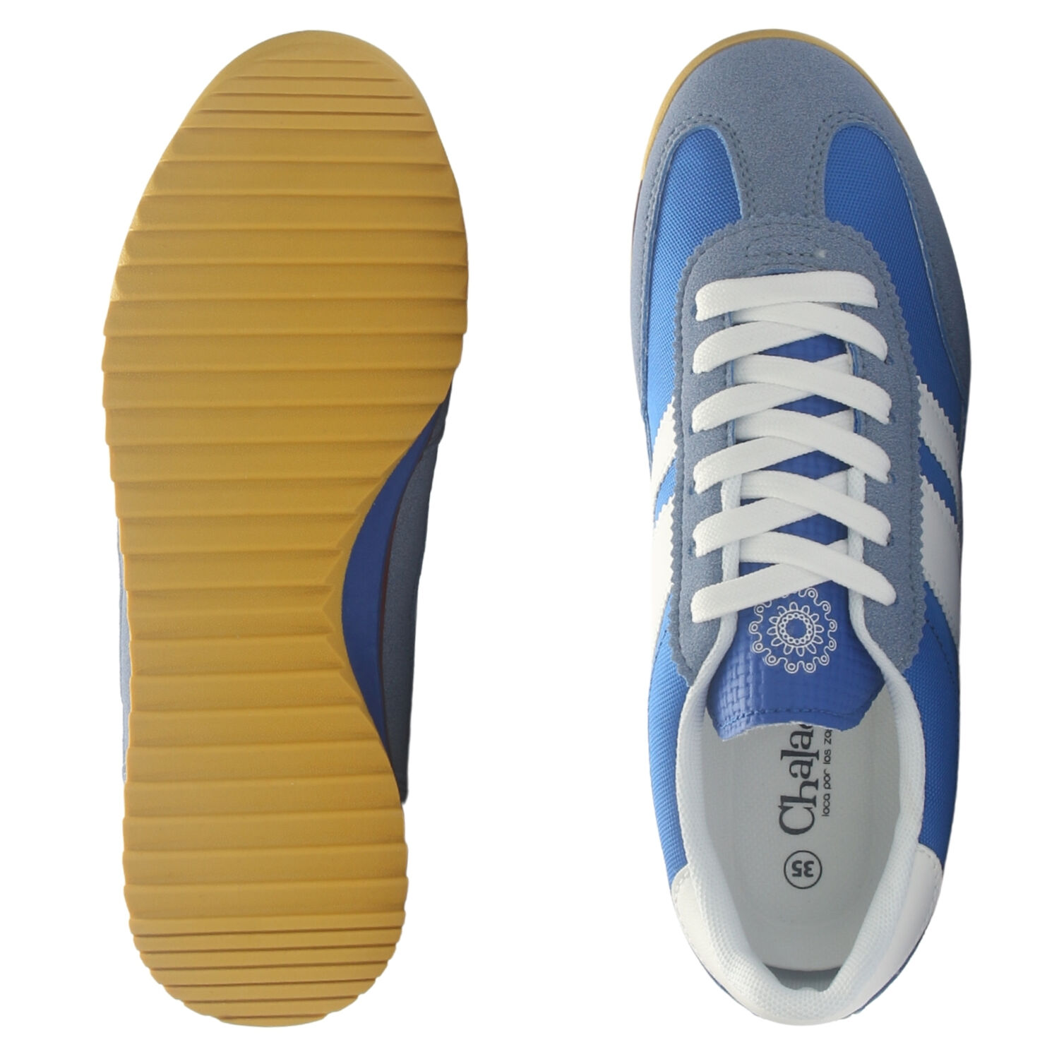 Zapatilla Mujer Urbano Azul Chalada Viti-2 image number 6.0