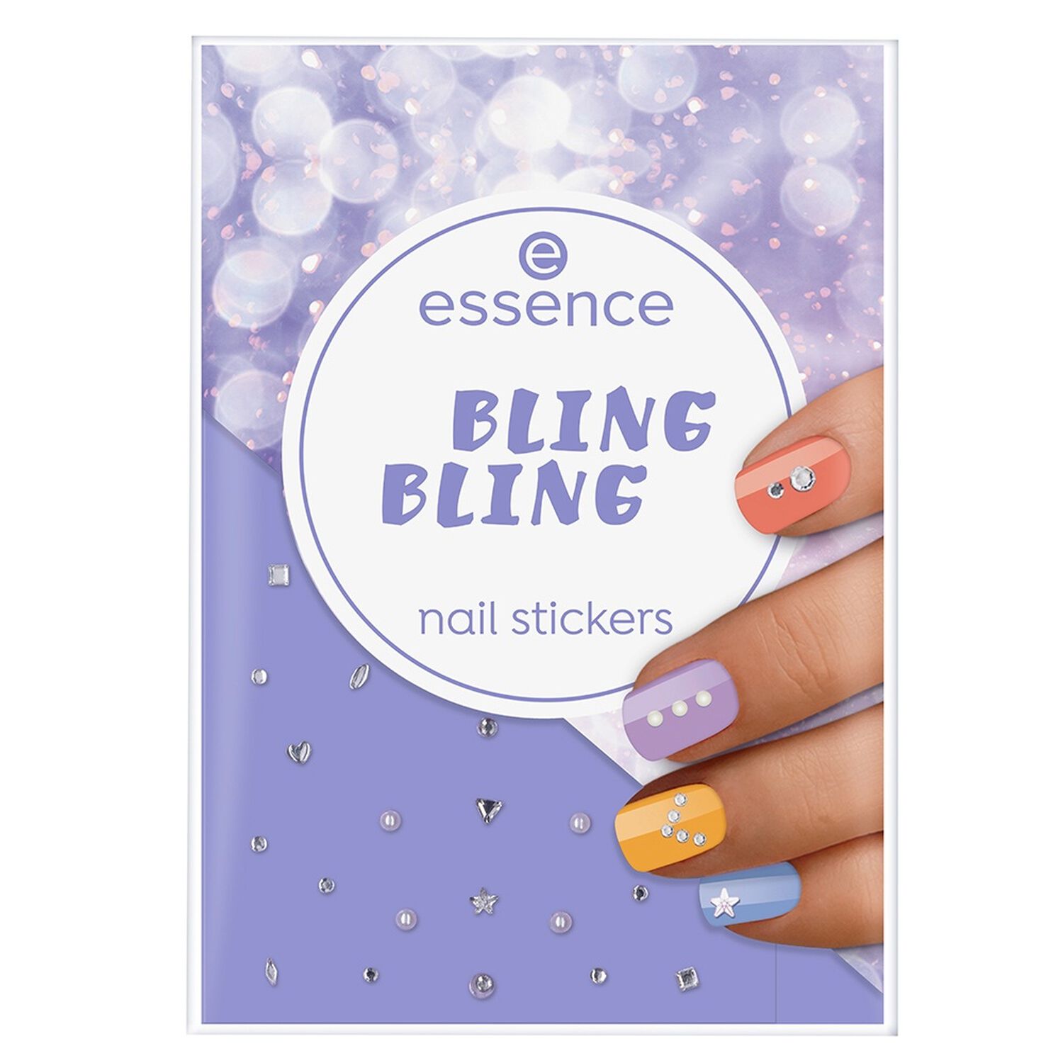 Stickers De U&ntilde;as Bling Bling image number 0.0