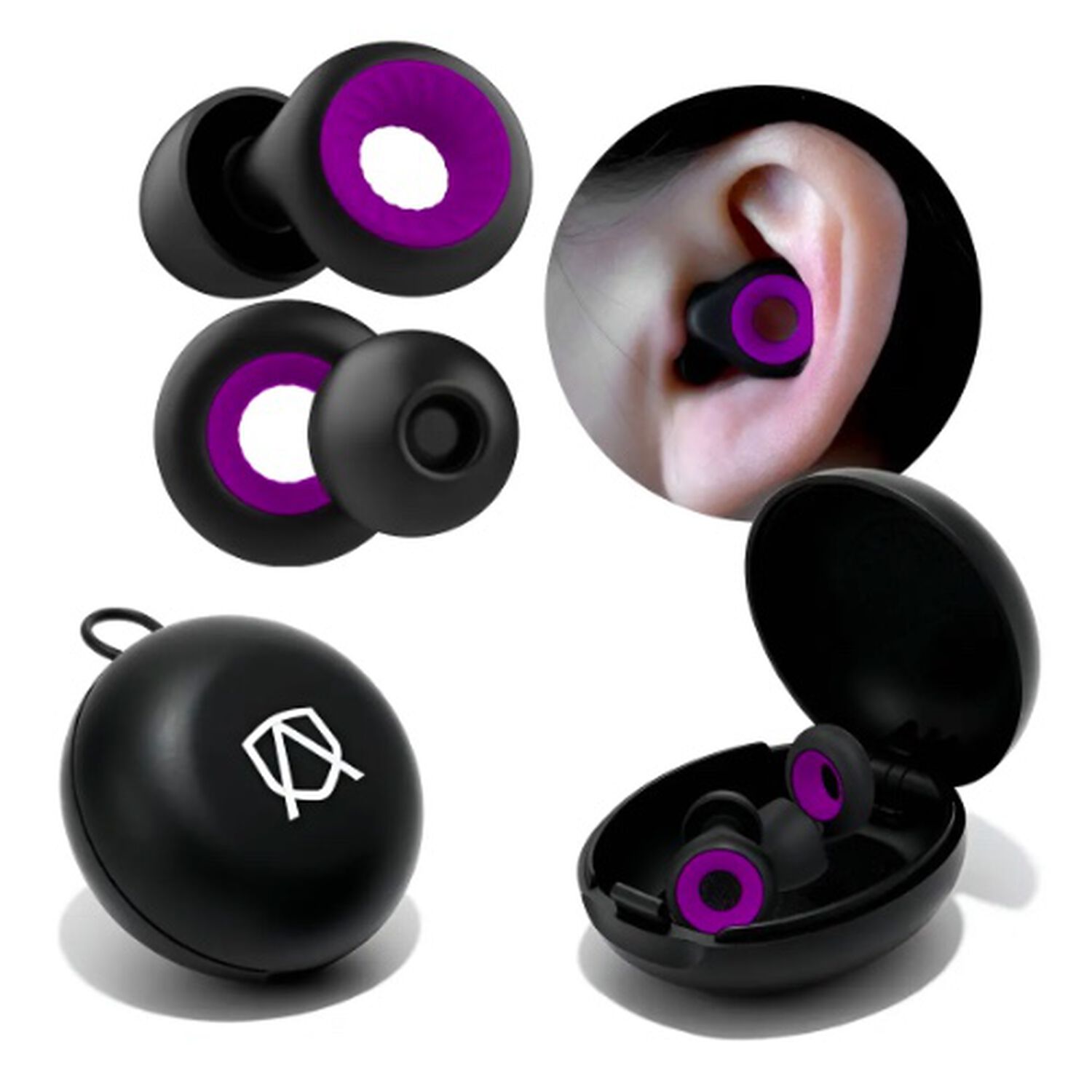 Protectores Auditivos 30db Morado image number 0.0