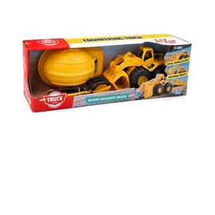 Set Vehiculos Construcci&oacute;n Con Tolva Y Cargador Frontal