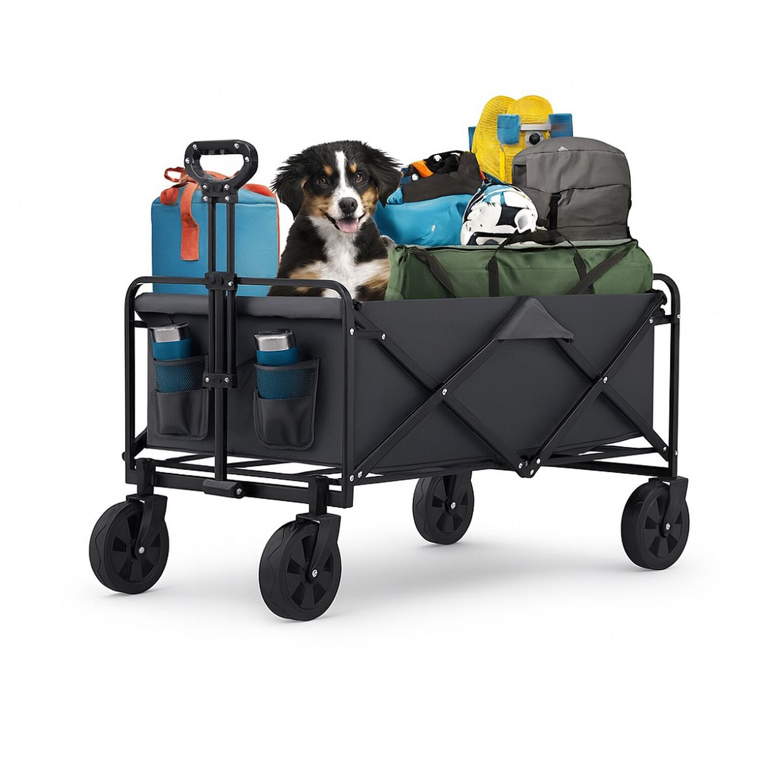 Carrito Arrastre Para Compras Plegable Para Camping Y Picnic image number 1.0