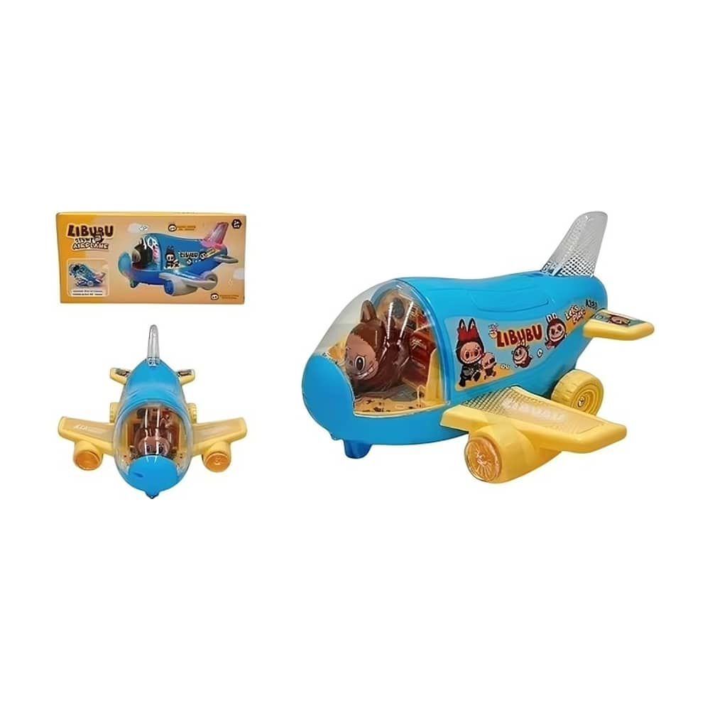 Pak De 3 Avion Piloto Labubu Luz Y Sonido 2025 image number 2.0