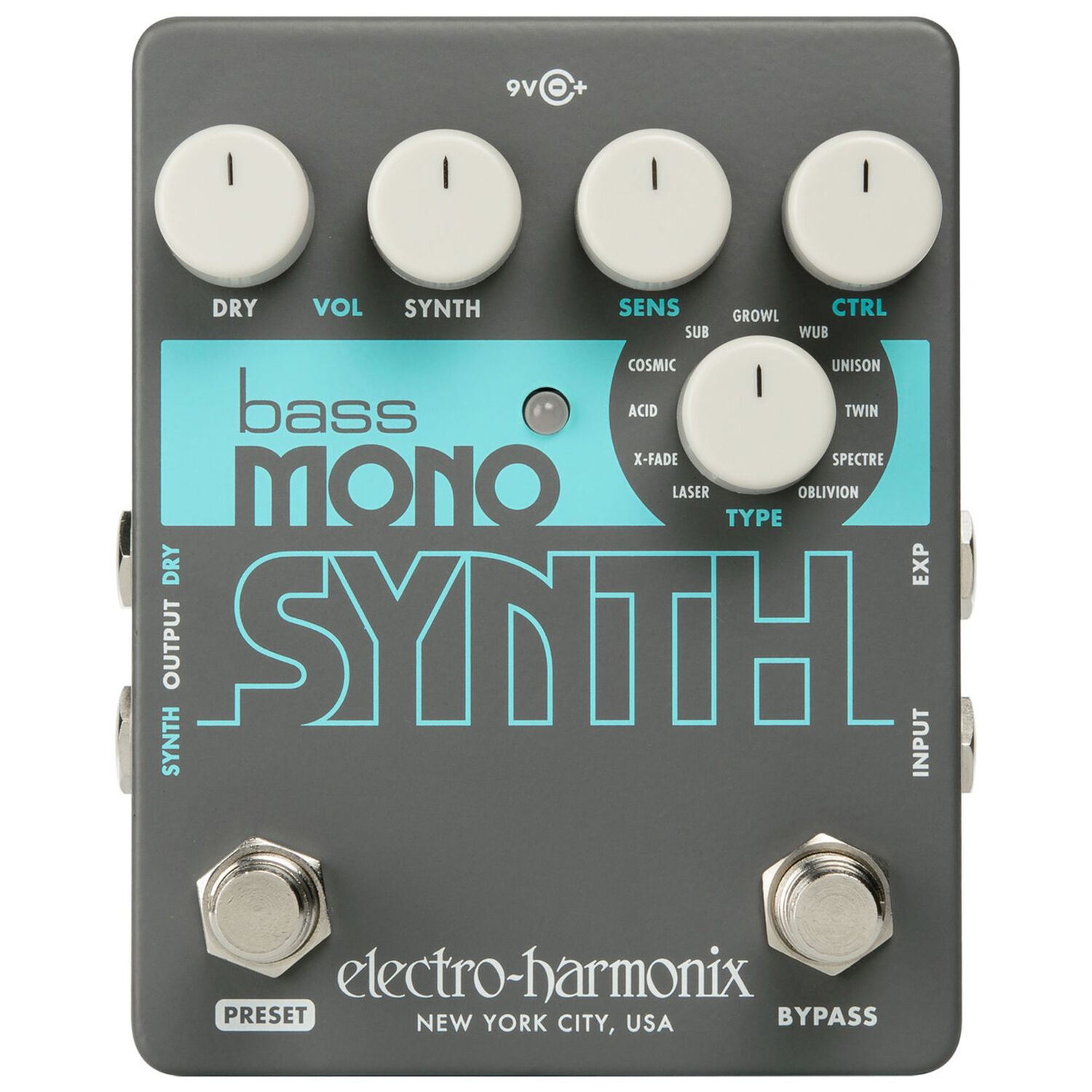 Pedal Sintetizador De Bajo Mono Synth Electro Harmonix image number 0.0
